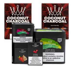 Al Fakher Shisha Mixer - Charcoal Bundle