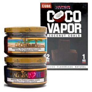 Adalya Shisha (Choose any 2 X 250g + Charcoal)